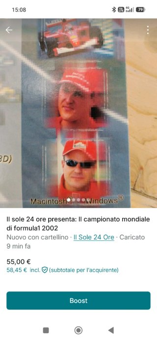 CD-ROM Formula 1 2002 Campionato Mondiale