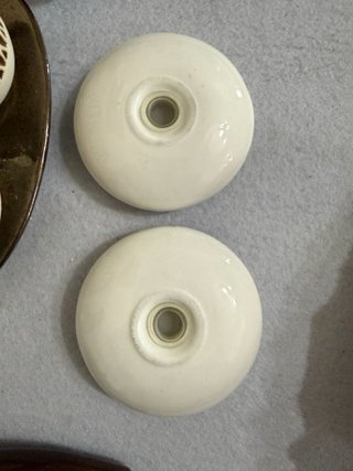 Set condimento ceramica e vetro