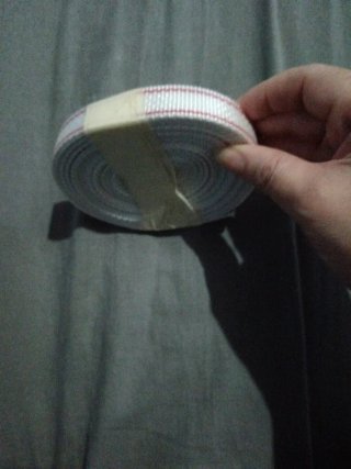 Cuerda para persianas blanca