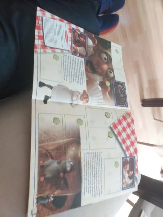 Álbum Ratatouille Panini 98 cromos