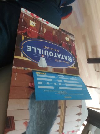 Álbum Ratatouille Panini 98 cromos