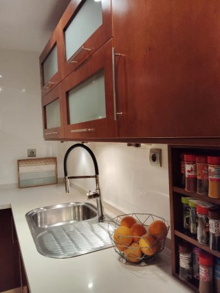 Muebles Cocina Madera Maciza y Electrodomésticos