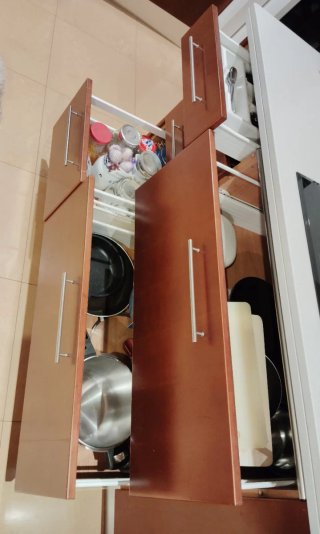 Muebles Cocina Madera Maciza y Electrodomésticos
