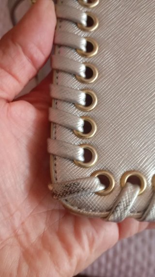 Borsa Giò Cellini argento con tracolla