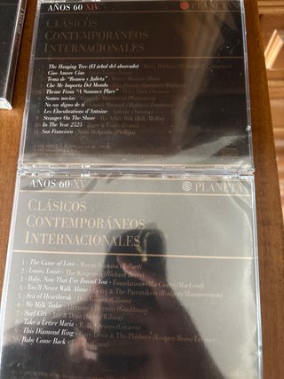 Colección CD Clásicos Internacionales años 60