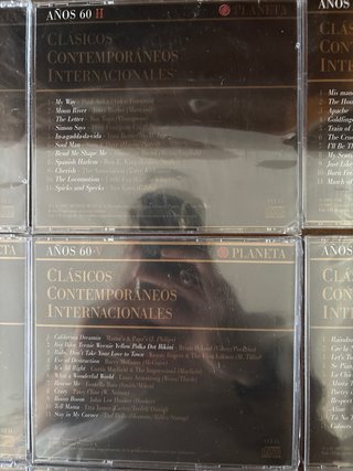 Colección CD Clásicos Internacionales años 60
