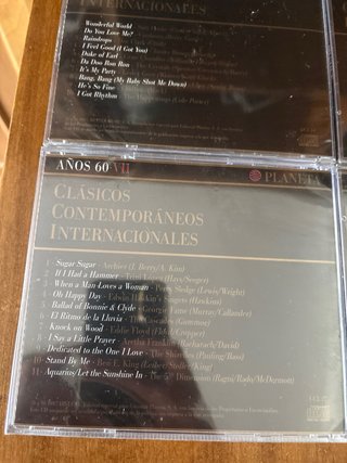 Colección CD Clásicos Internacionales años 60