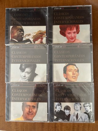Colección CD Clásicos Internacionales años 60