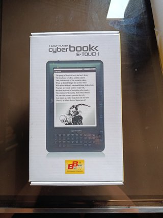 Ebook con embalaje original y funda