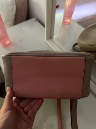 Mochila Tous Beige y Rosa Pequeña