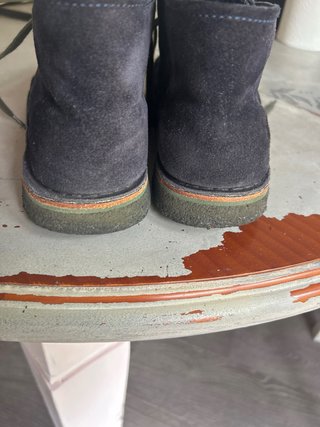 Botines FRAU ante azul y verde