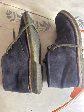 Botines FRAU ante azul y verde