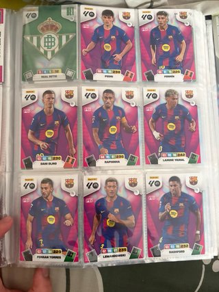 Lote cartas Panini + Álbum
