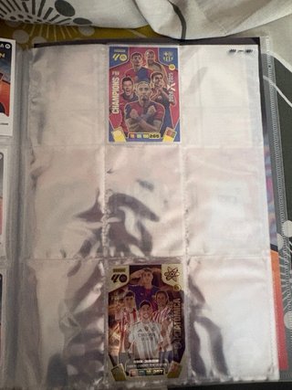 Lote cartas Panini + Álbum