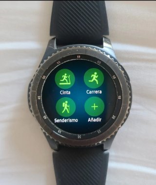 Samsung Gear S3 Frontier Smartwatch Negro/Plata