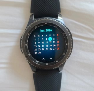 Samsung Gear S3 Frontier Smartwatch Negro/Plata