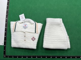 Conjunto corto Casablanca blanco mujer