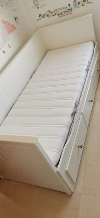 Diván Cama Nido IKEA HEMNES + 2 Colchones + Extras