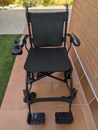 Silla ruedas eléctrica plegable Martinika Carbón