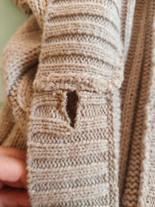 Cardigan Terranova beige tg. S