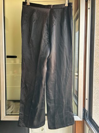 Pantalón ancho Lola Carrera negro