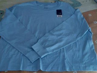 Camiseta Star manga larga azul