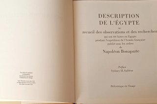 Libro Description de l'Égypte Napoleón