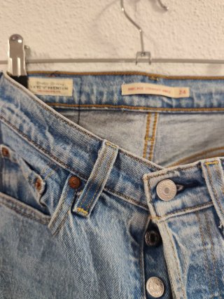 Vaqueros Levi's Azules Rectos