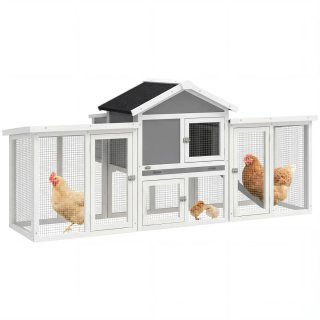 Gallinero Grande Madera Exterior 204x85x93