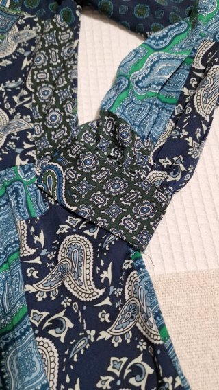 Vestido Stradivarius Patchwork Talla S
