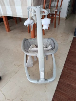 Amaca para bebé con peluche
