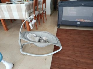 Amaca para bebé con peluche