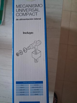 Mecanismo Cisterna Roca Universal Compacto