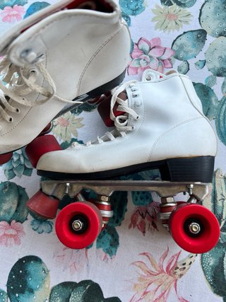 Patines de bota blancos. 38