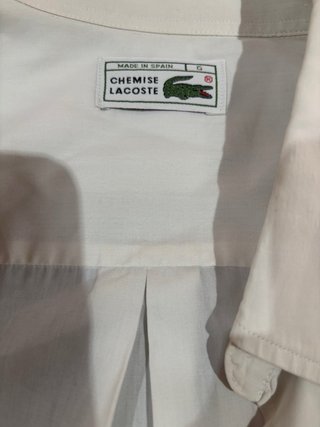 Camisa Lacoste Blanca