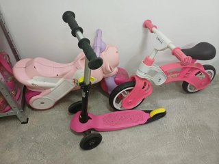 Pack Moto, Bici y Patinete Infantil