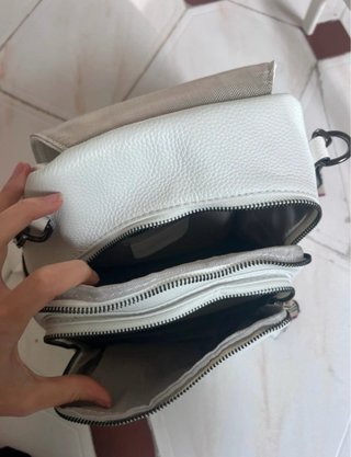 Mochila Piel Blanca