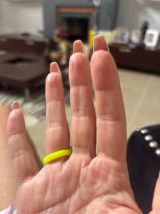 Anillo Corazón Verde y Amarillo