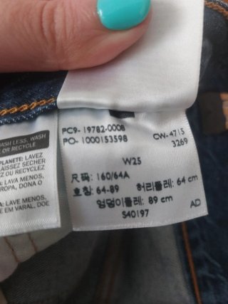 Levi's T.W25/36 Vaqueros Cortos Mujer