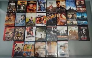 Lote Películas DVD Historia y Guerra