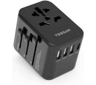 Adaptador de viaje universal 5 en 1