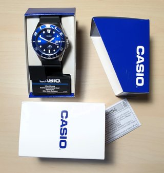 Reloj Casio Duro Azul MDV-106-1AVCF