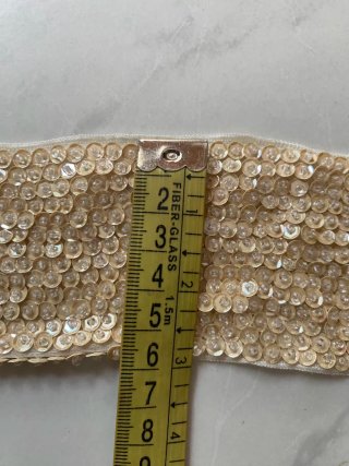 Fusciacca in seta e paillettes Miss Grant