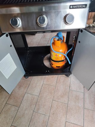 Barbecue a Gas Naterial Kenton 3 Fuochi