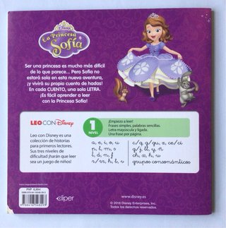 La Princesa Sofía un cuento para cada vocal : a...