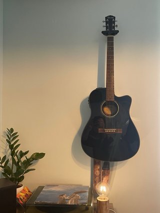 Guitarra Fender Electroacústica Negra