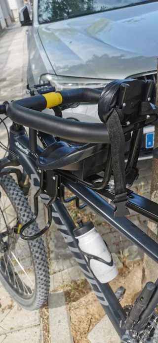 Silla Portabebés Bicicleta Negra