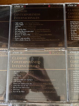CDs Clásicos Contemporáneos Internacionales 50’s