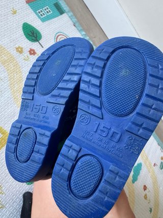 Botas de agua infantiles con dinosaurios Size 25