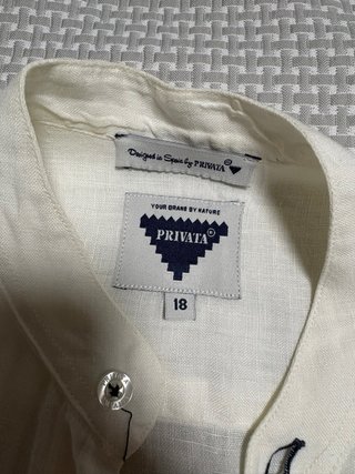Camisa Lino Privata Talla M